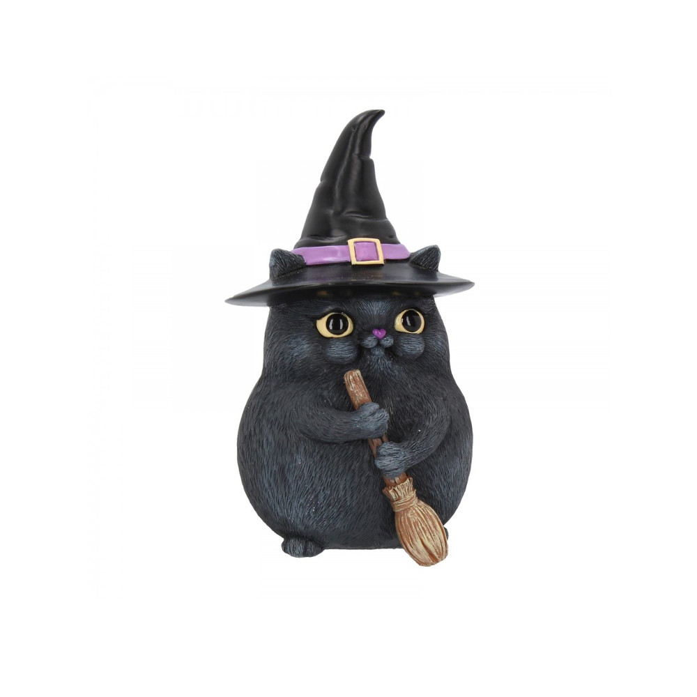 Nemesis Now - Lucky Black Cat Figurine - Noir